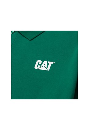 Camiseta Polo Hombre Cat Cat Logo Jersey Polo Morado CAT