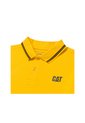 Camiseta Polo Hombre Cat Cat Logo Pique Polo Verde CAT de CAT