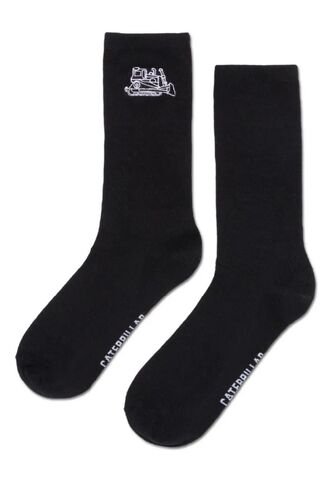 Medias CAT Hombre AOP CREW SOCK Negro CAT CAT