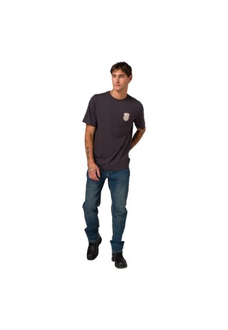 Camiseta CAT Hombre WESTERN GRPAHIC TEE Gris CAT CAT