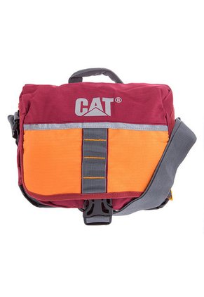 Bolso Manos Libres Vinotinto Caterpillar Small Messenger Iron