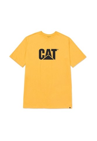 Camiseta Hombre CAT CAT LOGO TEE Amarillo CAT CAT