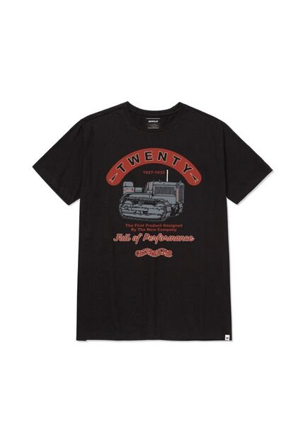 Camiseta Hombre CAT PROJECTS GRAPHIC TEE Negro CAT
