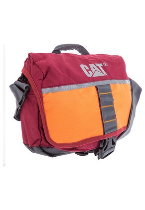 Bolso Manos Libres Vinotinto Caterpillar Small Messenger Iron