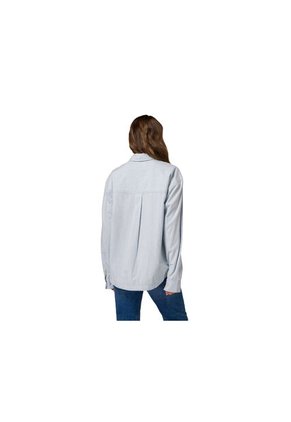 Camisa CAT Mujer OVERSIZED POPLIN SHI Azul CAT