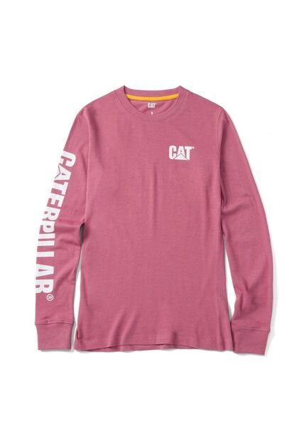 Camiseta Mujer CAT WOMEN S TRADEMARK BA Rosa CAT