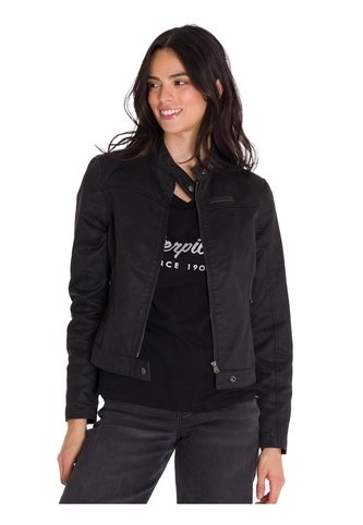 Chaqueta Mujer CAT W WAXED MOTO JACKET Negro CAT CAT