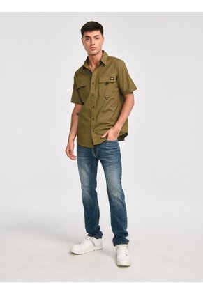 Camisa Hombre CAT UTILITY S/S SHIRT Verde CAT