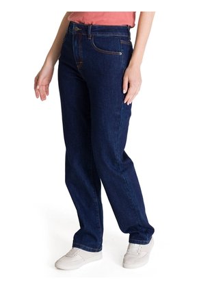 Pantalon Mujer CAT DENIM HIGH-RISE STRA Azul CAT