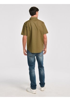 Camisa Hombre CAT UTILITY S/S SHIRT Verde CAT