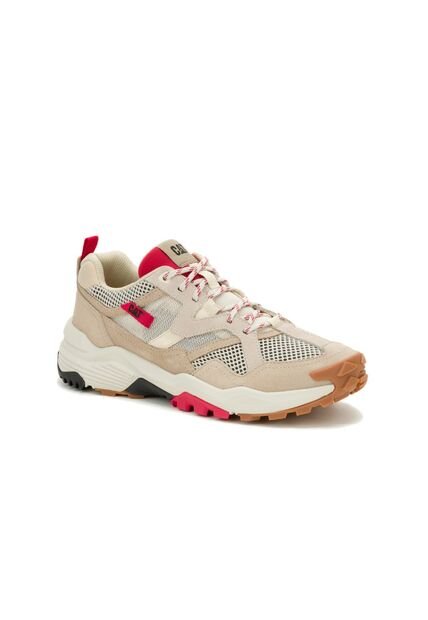 Tenis Hombre CAT GRAPPLE SUEDE MESH Beige CAT
