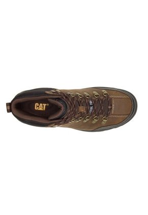Bota Marron Caterpillar Hombre THRESHOLD WP ST REAL BROWN P90935-3MD CAT