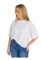 Camiseta Mujer CAT OVERSIZE GRAPHIC TEE Blanco CAT de CAT