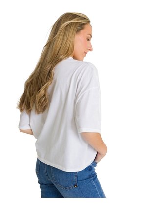Camiseta Mujer CAT OVERSIZE GRAPHIC TEE Blanco CAT