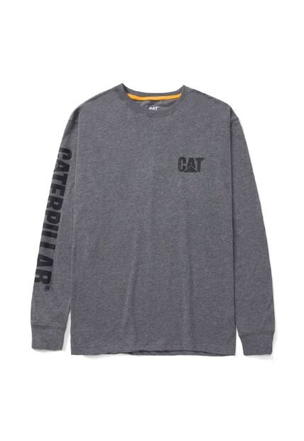 Camiseta Hombre CAT TRADEMARK Gris CAT