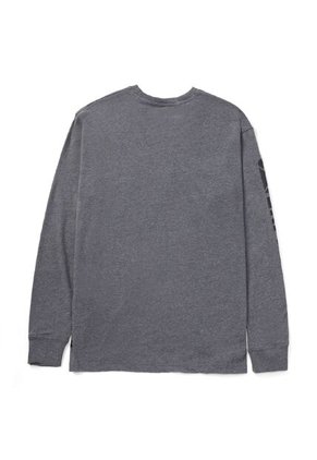 Camiseta Hombre CAT TRADEMARK Gris CAT