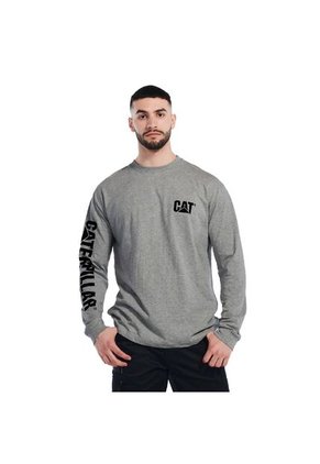 Camiseta Hombre CAT TRADEMARK Gris CAT