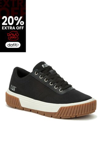 Tenis Mujer CAT AMP CANVAS Negro CAT CAT