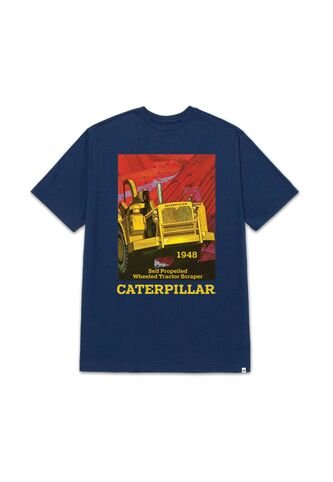 Camiseta Hombre CAT PROJECTS GRAPHC TEE Azul 1 CAT CAT