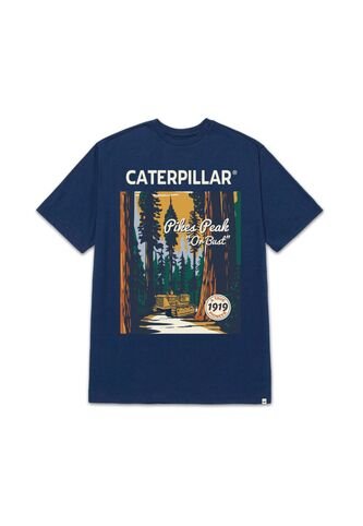 Camiseta Hombre CAT PROJECTS GRAPHC TEE Azul 2 CAT CAT