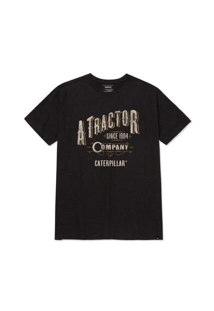 Camiseta Hombre CAT HISTORIC TRADITIONS Negro 2 CAT