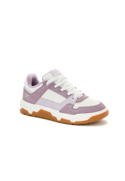 Tenis Mujer CAT SCRIPT Blanco CAT