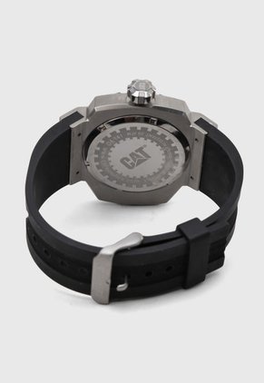 Reloj Plateado-Negro CAT
