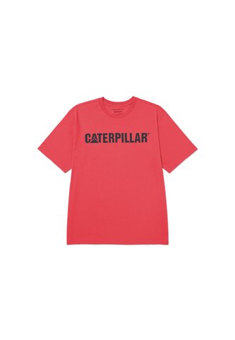 Camiseta Hombre Cat Caterpillar Logo Tee Negro CAT CAT