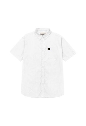 Camisa Hombre CAT POPLIN S/S SHIRT Blanco CAT