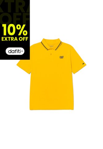 Camiseta Polo Hombre Cat Cat Logo Pique Polo Verde CAT CAT