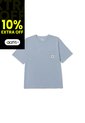 Camiseta Hombre Cat Solid Pocket Label T Azul CAT de CAT
