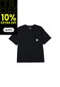Camiseta Hombre Cat Solid Pocket Label T Negro CAT de CAT