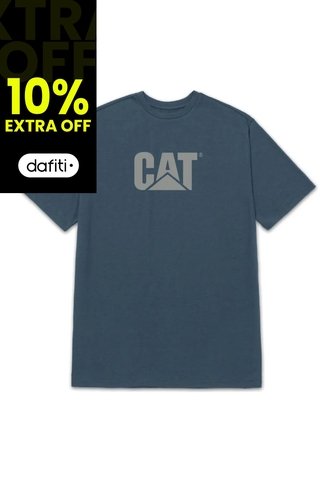 Camiseta CAT Hombre CAT LOGO TEE Azul CAT CAT