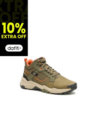 Bota Hombre Cat Grapple Leather Mid Verde CAT CAT