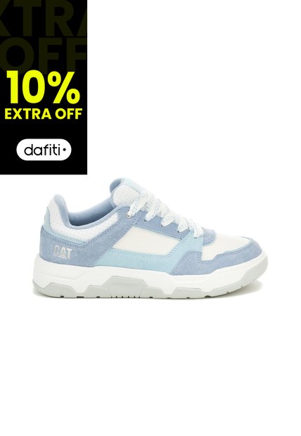 Tenis Mujer CAT SCRIPT Blanco CAT