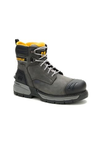Bota De Seguridad Hombre CAT EXCAVATOR POWERSPRNG Gris CAT CAT