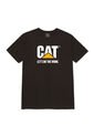 Camiseta Hombre CAT DO THE WORK GRAPHIC Negro CAT de CAT