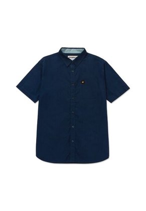 Camisa Hombre CAT POPLIN S/S SHIRT Azul CAT