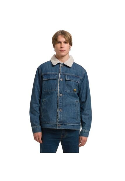 Chaqueta Hombre CAT DENIM SHERPA LINED W Azul CAT
