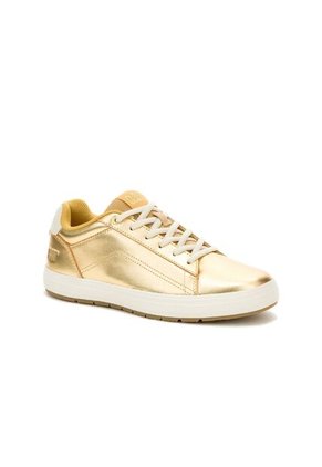 Tenis Mujer CAT IMPLY Dorado CAT