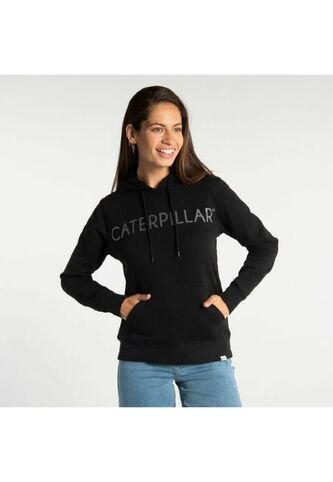 Saco W Fdtn Logo Fleece H - Pitch Black 4050007-MLG CAT CAT