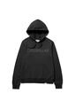 Saco W Fdtn Logo Fleece H - Pitch Black 4050007-MLG CAT de CAT