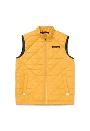 Chaleco Hombre CAT MEDIUMWEIGHT INSULAT Amarillo CAT