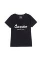 Camiseta Mujer CAT CATERPILLAR METALLIC Negro CAT de CAT