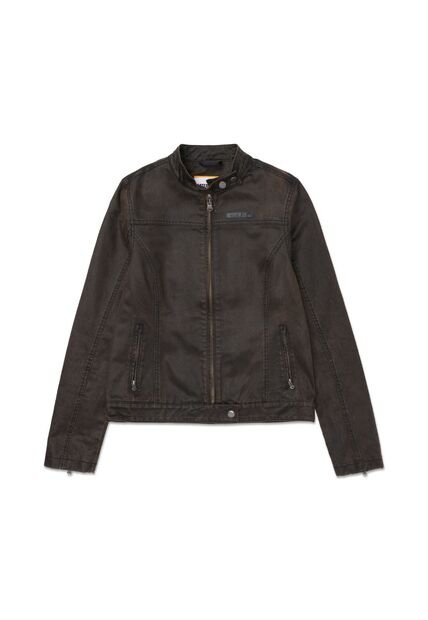 Chaqueta Mujer CAT W WAXED MOTO JACKET Marron CAT