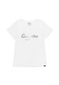 Camiseta Mujer CAT CATERPILLAR METALLIC Blanco CAT de CAT