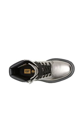 Bota Mujer CAT BOLDER ZIP Plateado CAT