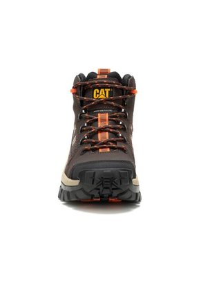 Bota Hombre CAT INVADER MID VENT CT Cafe CAT