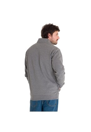 Buzo CAT Hombre MIDWEIGHT QUARTER ZI Gris CAT