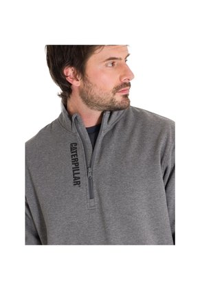 Buzo CAT Hombre MIDWEIGHT QUARTER ZI Gris CAT